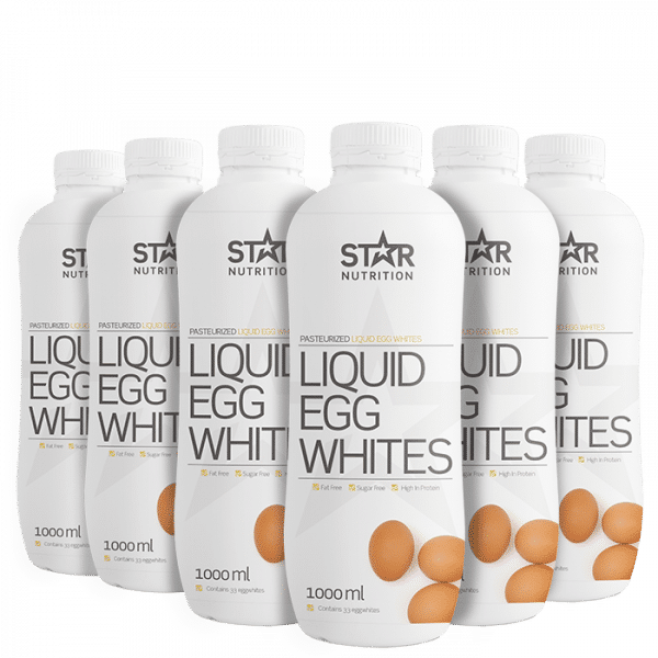 6 x Liquid Egg Whites, BIG BUY 1000 ml edullisemmin verkosta Star