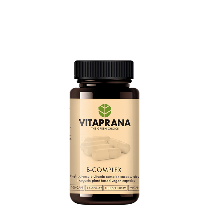 B-Complex, 100 Caps Edullisemmin Verkosta | Vitaprana | Fittis.fi