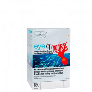 Eye Q Chews Purutabletti Mansikka, 180 kapselia