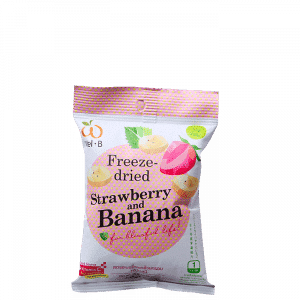 Freezedried Strawberry & Banana, 16 g