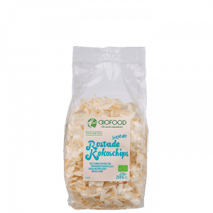 Kokosskivor Rostade Ekologiska, 250 g