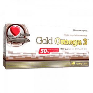 Omega 3 Gold, 1000 mg, 60 kapselia