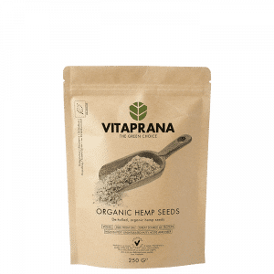 Organic Hemp Seeds, 250g