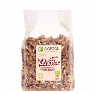 Saksanpähkinän puolikkaat, 750 grammaa