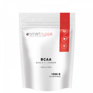 SmartSupps BCAA, Vanilla Pear, 1 kilo